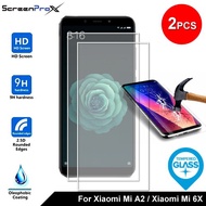 ScreenProx Xiaomi Mi A2 / 6X Tempered Glass Screen Protector (2pcs)