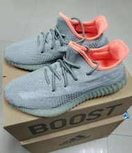 🎉原裝正品adidas originals Yeezy boost 350V2 ‘’desert sage‘’低幫運動鞋 灰橙色 男女同款