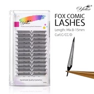 Yelix Fox Comic Anime Douyin Lashes Eyelash Extension