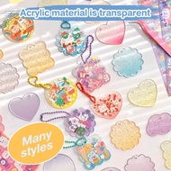 Cute Guka Sticker Set with Light Pink Cream Glue DIY Hairclip Accessories