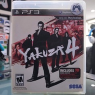 (English) Second Hand PS3 Yakuza 4 PS3 Disc PS3 Game (Yakuza4 PS3)