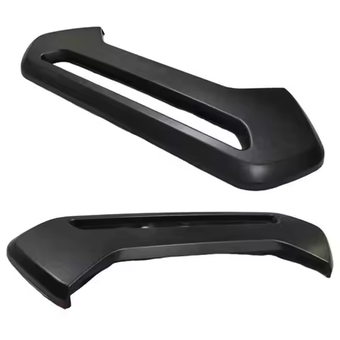 19) Matte Black Tail Door Brake Light Cover for Toyota For Hilux For Rocco 2021+ Factory Specs High 