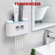 HIGH QUALITY ECOCO Toothpaste Dispenser - ECOCO Premium Toothpaste Dispenser (also toothbrush holder