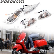 Y Front And Rear Turn Signal Light Motorcycle ABS Amber Plastic 1 Set Flashing Tail For LX50 LX125 L