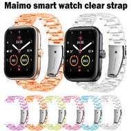 Maimo smart watch Transparent Strap Maimo smart watch Clear Watch Band Maimo smartwatch waterproof strap