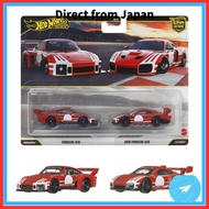Hot Wheels Premium 2-Pack Porsche 935 / 2018 Porsche 935 Vehicle Toy Diecast Car Ages 3+ Red JHW51 [