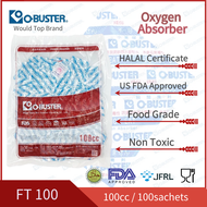 O-BUSTER Halal Certified Oxygen Absorber 30cc/50cc/100cc/200cc deoxidizer