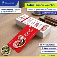 Custom Voucher Printing, Custom Premium Print Food Coupon Ticket Vouchers