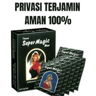 ORIGINAL Obat Kuat Oles Pria Wanita Perkasa Tahan Lama Sex Tissue Magic 1 Pack