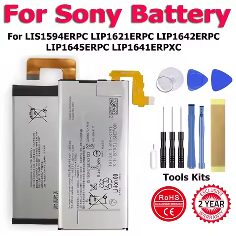 New Phone LIP1621ERPC Battery For Sony Xperia X XZ XZ1 XA1U Z5 Mini Z5 Compact E5823 E5803 F3216 F32