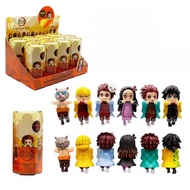 Hot Sale Demon Slayer Hippers Blind Box Mini Action Figures Mobile Phone Car Computer Collectible De