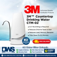 3M CTM-02 Countertop Water Filter | Indoor Water Filter | Drinking Water Filter (3M Filter CTM-02)
