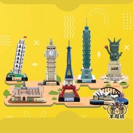 Taiwan Taiwan Ready Stock Building Miniature Building Blocks Diamond Building Blocks 101 Building Bu