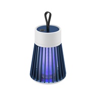KINYO 迷你無線電擊捕蚊燈/滅蚊器/電蚊燈(尺寸：約W8.6xH12.3xD8.6cm)-藍色