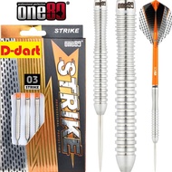 ONE80 STEEL TIP DART - 26G STRIKE 03 HD TUNGSTEN STEEL DARTS (ARROW DART KELULI)