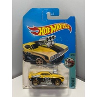 Hot Wheels 69 Camaro Z28 Yellow Tooned