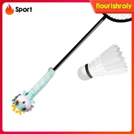 [Flourish] Badminton Racket Badminton Tennis Grip, Cartoon Dragon Doll Racquet Sleeve Non Slip Racket Handle Grip