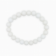 กำไลหินอาเกตขาว (White Agate )