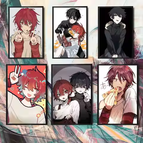 Maeno Aki Tsugino Haru ZENO Remake Poster HD Art Wall Waterproof Home Living Room Bedroom Bar Aesthe