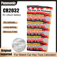 5-20PCS Panasonic CR2032 2032 DL2032 KL2032 ECR2032 3V Lithium Battery For Watch Clock Remote Contro