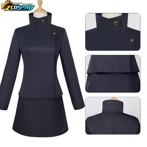 Anime Jujutsu Kaisen Ieiri Shōko Cosplay Kostuum Kleding Halloween Rollenspel Ieiri Shōko Jurken Hig