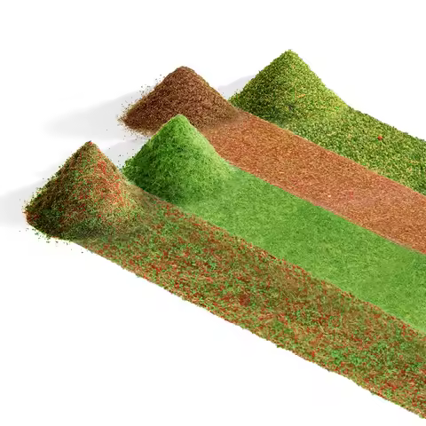 10G Static Grass Model Terrain Simulation Ground Powder Foliage for Railway Train Wargame Landscape 