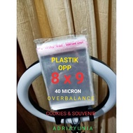 8x9 Thick Opp Plastic - 8 x 9 Opp Plastic Souvenir - 8 x 9 Opp Plastic Cookies