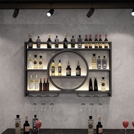 Wine Cabinet Shelf Decorative Liquor Beverage Display Indoor Whiskey Wine Rack Kitchen Mobiletto Bar