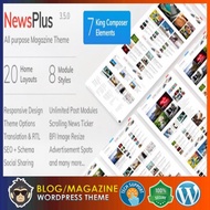 NewsPlus - News and Magazine WordPress theme 4.1.0