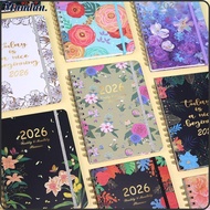 MUNDAN 2026 Planner, Jan.2026 - Dec.2026 Agenda Calendar 2026, Weekly and Monthly Monthly Tabs A5 Ac