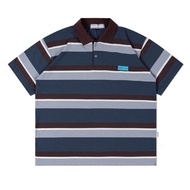 ABOVE AND OVER - PERKY BLUE & BROWN SHIRT