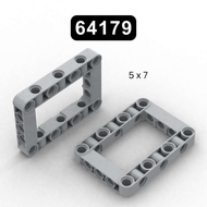 Part 64179 - Technic, Liftarm, Modified Frame Thick 5x7 Open Center Building Blocks MOC [compatible 