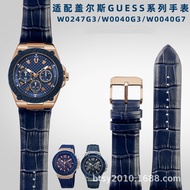 Serasi dengan Jam Tangan GUES U0247G3 W1058G2 W0040G3 Siri Aksesori Tali Jam Tangan Tulen