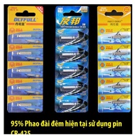 Electronic Battery CR-425 [Pack of 5] is a common battery used for 95% of night fishing buoys PIN-CR