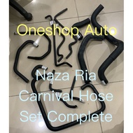 READY STOCK NAZA RIA CARNIVAL  RADIATOR HOSE  SET COMPLETE   .Suitable : NAZA RIA CARNIVAL only