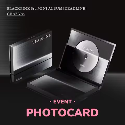 BLACKPINK 3rd MINI ALBUM [DEADLINE] GRAY Ver.