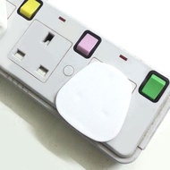 [SG] 3 Pin Electric Plug Socket Cover For Child Safety. SG Socket Compatible. 5 Piece Set.