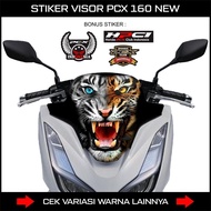 Pcx 160 VISOR DECAL STICKER/HONDA PCX 160 VISOR STICKER/CUSTOM