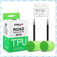 [R Q M U]  30 Gram TPU Material Ultralight Bike Inner Tube TPU Bike Inner Tube Ultralight Bicycle Tu