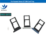 For Huawei Honor X7 SIM Card Trays SIM Slot Holder Adapter Socket Replacement CMA-LX1 CMA-LX2 CMA-LX