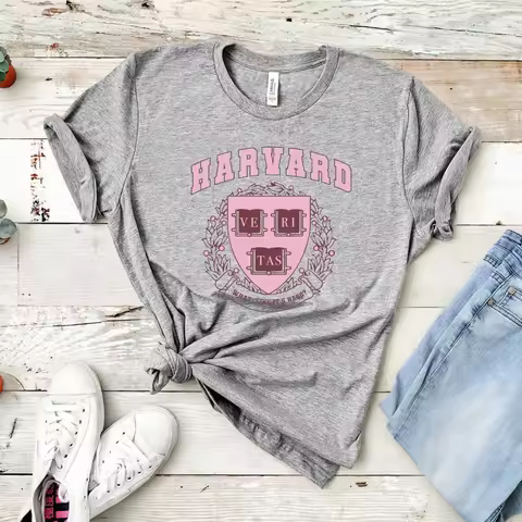 Harvard Legally Blonde T Shirt What Like It's Hard Shirt Elle Woods Crewneck T-Shirt Women Tshirts A