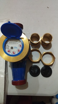 Herco Water Meter Horizontal Submeter 1 1/2 Iron Body Heavy Duty (Calibrated But No Papers)