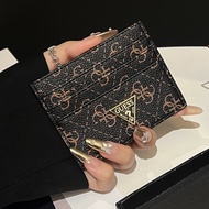 Colorful Slim Leather Card Wallet 7Slots for Men and Women Trendy Ultra Thin Card Holder with Multip