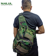 Tas Selempang Besar Tactical 803 malpinas sporty tas outdoor pria Cowok Slingbag
