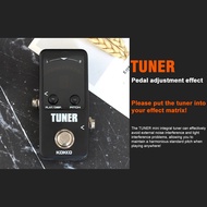 KOKKO FTN2 Tuner เอ็ฟเฟ็กต์กีตาร์ไฟฟ้าเหยียบ จูนเนอร์ 9V ไม่พร้อมอะแดปเตอร์ MINI Effects Pedal