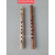 ORIGINAL Seruling Suling Bambu Bali Lubang 6 Alat Musik Mainan Edukasi