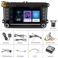 2-Din 7นิ้ว Android Car Navigation Central Control หน้าจอขนาดใหญ่ในตัววิทยุ Carplay ไร้สายเข้ากันได้สำหรับ Volkswagen【fast】