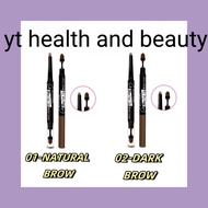 SILKYGIRL 24HR FLAT TIP BROW - NATURAL BROW/ DARK BROW