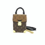 Louis Vuitton LV 棕老花 Camera Box 肩背包