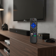 Roku-TV-Remote Replacement for Hisense, Onn, Sharp Roku Series Smart TVs  Pengganti Alat Kawalan Jau